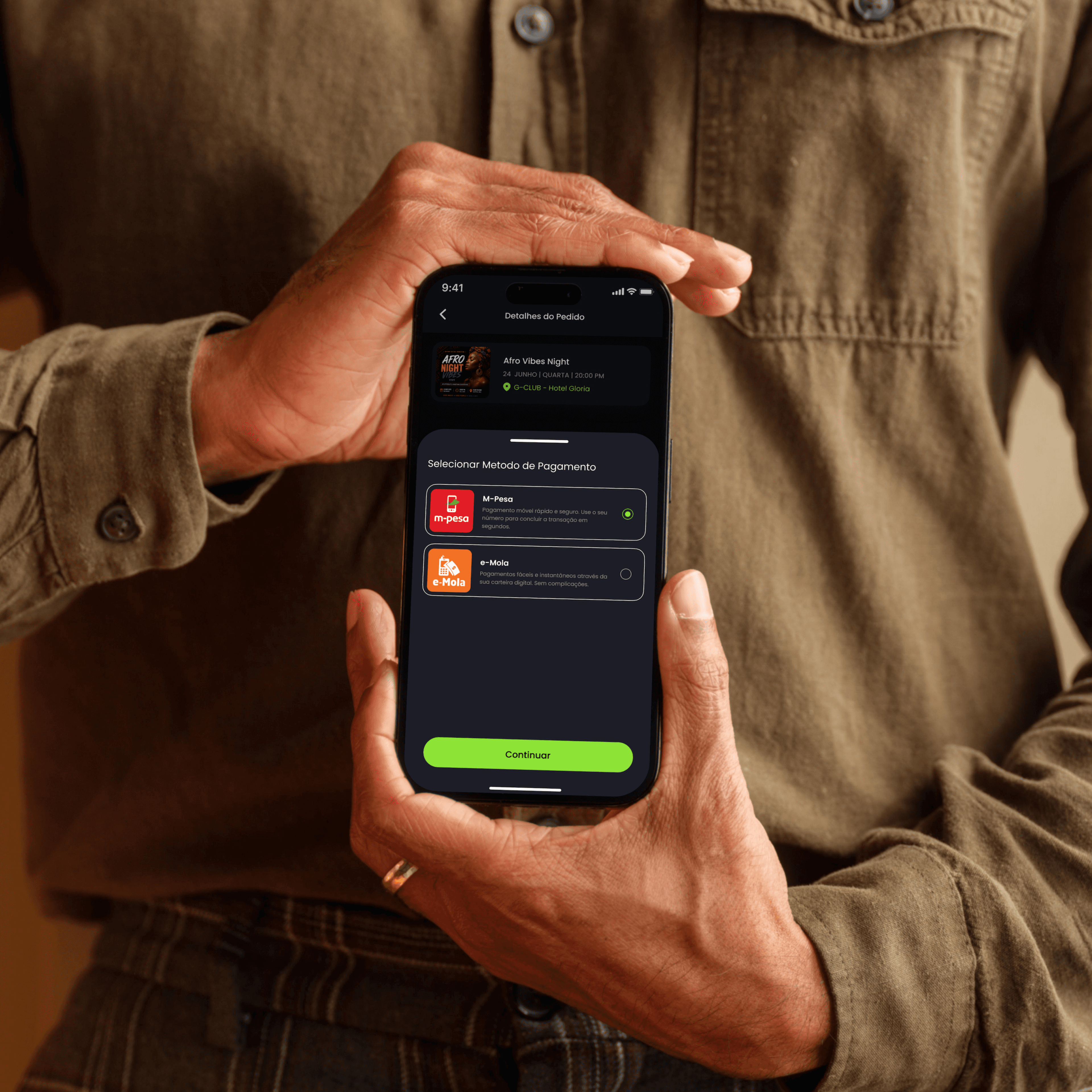 Venda Automática M-Pesa